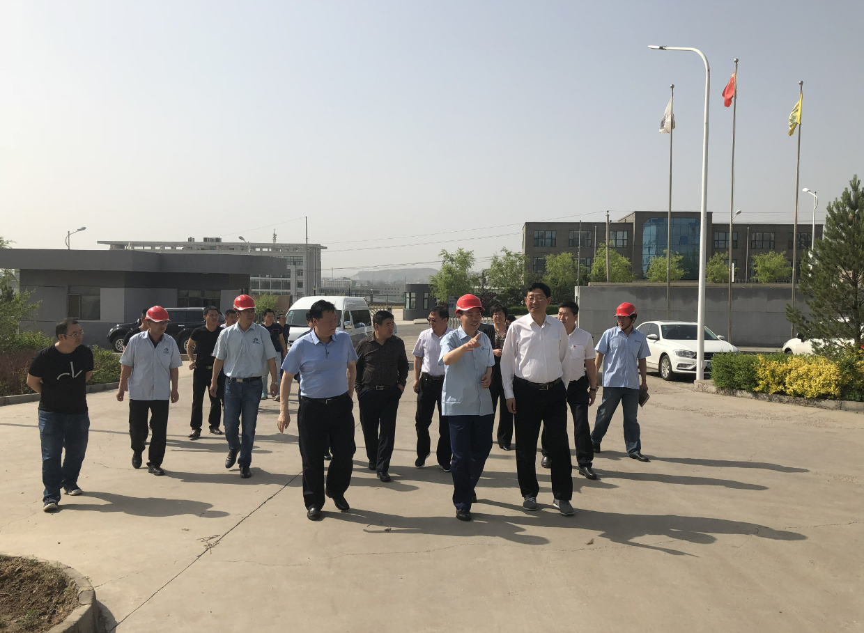 河北省安监局领导莅临国储液化天然气公司检查指导工作