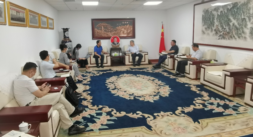 中国国储集团与北京东土科技公司举行交流座谈会